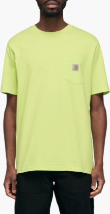 Carhartt WIP - S/S Pocket T-Shirt - Grøn - S
