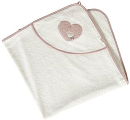 Sterntaler Badehåndklæde med hætte 100 x 100 cm Emmi Girl ecru