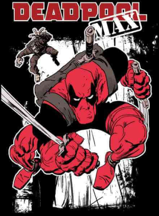 Marvel Deadpool Max Men's T-Shirt - Black - 3XL