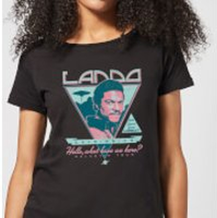 Star Wars Lando Rock Poster Women's T-Shirt - Black - 3XL - Black