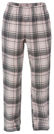 Trofe Flannel Pyjama Trousers Rudet bomuld XX-Large Dame