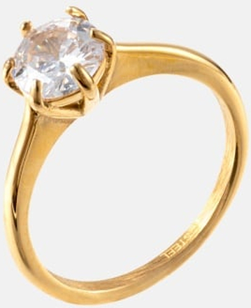 BY JOLIMA Small Diamond Ring CR GO Gold 18