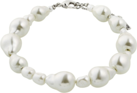 Willpower Pearl Bracelet Accessories Jewellery Bracelets Pearl Bracelets Silver Pilgrim