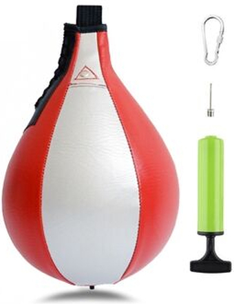 KAILUN NW-028 Pear Shape PU Boxing Speed Ball Boxing Punching Bag Swivel Speedball for Exercise Fitn