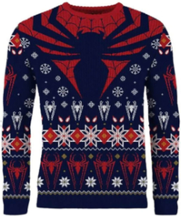 Spiderman Christmas Jumper - M