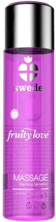 Fruity Love Massage Sweet Raspberry Rhubarb 120ml Hierontaöljy