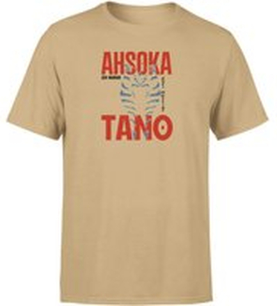 Ahsoka Stripes Men's T-Shirt - Tan - XL - Tan
