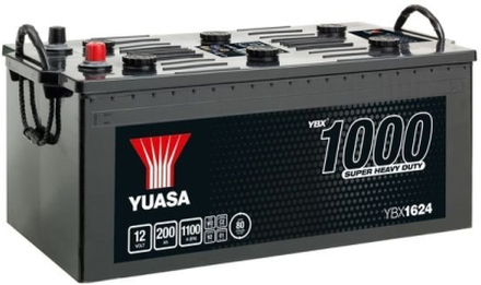 Lastbilsbatteri Yuasa YBX1624 12V 200Ah 1100A