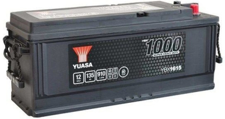Lastbilsbatteri Yuasa YBX1615 12V 135Ah 910A