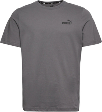 Ess Small Logo Tee T-shirts Short-sleeved Grå PUMA*Betinget Tilbud