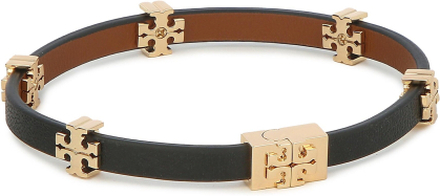 Armband Tory Burch Eleanor Leather Bracelet 147235 Svart