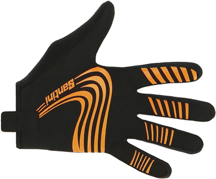Santini Gravel/MTB Cycling Gloves - M - Black