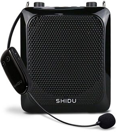 SHIDU S28 25W Portable Wireless Voice Amplifier for Teacher Bluetooth Speaker with Microphone Echo A