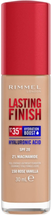 Rimmel London Clean Lasting Finish Foundation 150 Rose Vanilla