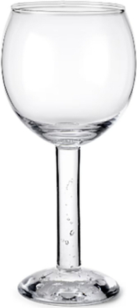 Bubble Glass, Wine, Plain Top Home Tableware Glass Wine Glass White Wine Glasses Nude Louise Roe*Betinget Tilbud