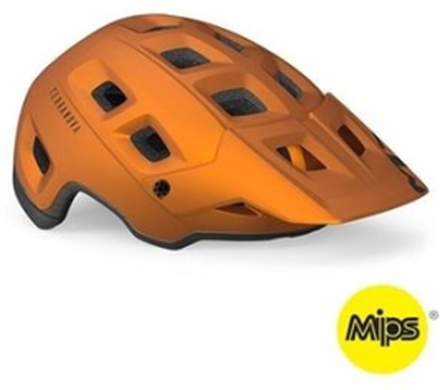 MET Cykelhjälm MTB Terranova Mips Orange/Matt