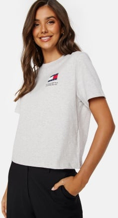 TOMMY JEANS BXY Graphic Flag Tee PJ4 Silver Grey Htr S