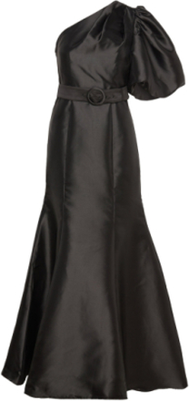 Alaia Shoulder Mermaid Maxi Dress Designers Maxi Dress Black Malina