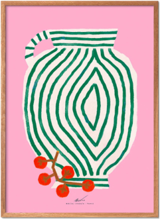 Tpc X Matías Larraín - Vase And Currants Home Decoration Posters & Frames Posters Illustrations Multi/patterned The Poster Club