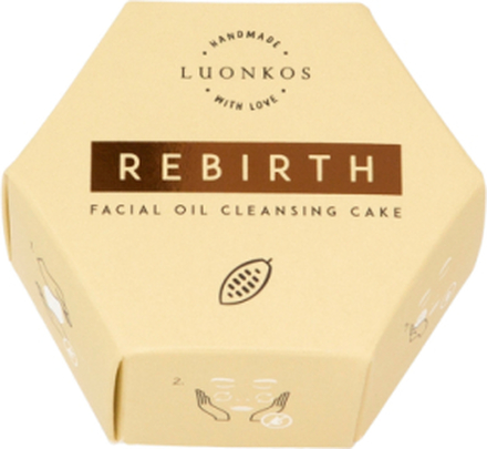 Rebirth Facial Oil Cleansing Cake Beauty WOMEN Skin Care Face Cleansers Oil Cleanser Nude Luonkos*Betinget Tilbud