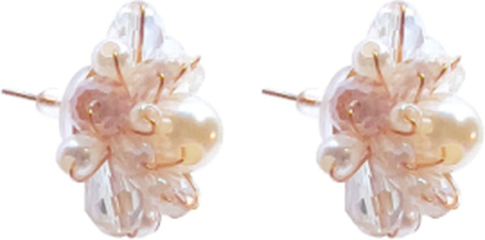 Maya Earring Accessories Jewellery Earrings Studs Pink Pipol's Bazaar