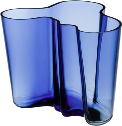 Iittala - Alvar Aalto vase 16 cm ultramarinblå