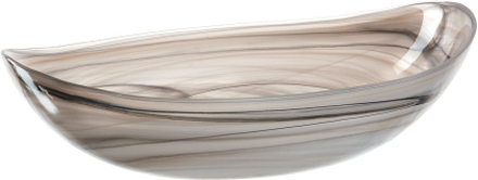 ALABASTRO Skål oval 32 cm - Beige