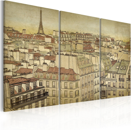 Canvas Tavla - Paris - the city of harmony - 120x80