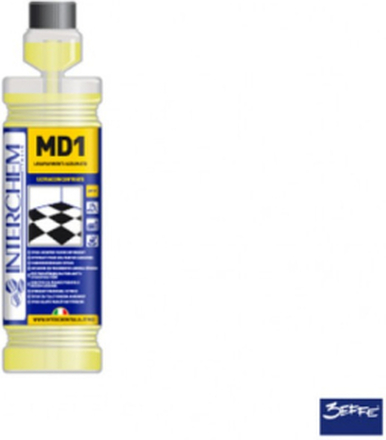 MD1 Detergente lavapavimenti agrumato superconcentrato lt 1
