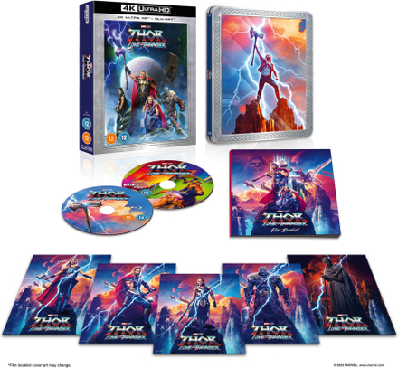 Thor: Love and Thunder Zavvi Exclusive Collector's Edition 4K Ultra HD Steelbook (Includes Blu-ray)