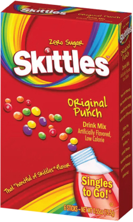 Skittles Singles Original Punsch Drink Mix - 15,5 gram