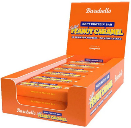 Barebells Proteinbar, Peanut Caramel, 12x55g