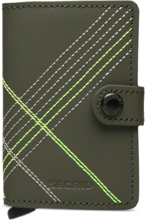Mst-Lime Accessories Wallets Cardholder Grønn Secrid*Betinget Tilbud