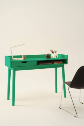 CAMPO skrivbord 40x120 cm Ärtgrön