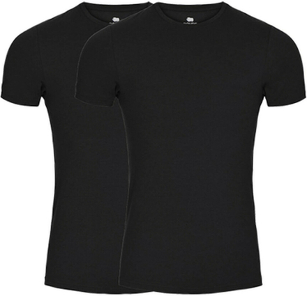 Black Dovre T-Shirt 2Pk Bamboo T-Shirt
