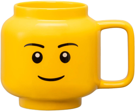 LEGO - Krus 55 cl nøytralt fjes gul