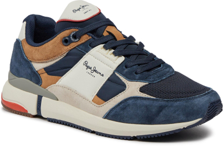 Sneakers Pepe Jeans London Pro Mesh PMS60014 Mörkblå