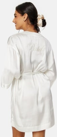 BUBBLEROOM Fiora Bride Kimono Robe White 44/46