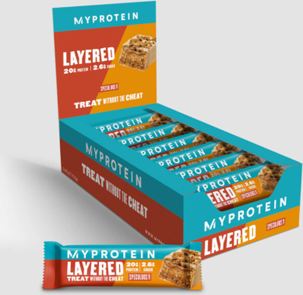 Layered Protein Bar - 12 x 60g - Speculoos