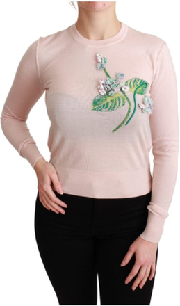 Floral Cashmere Pullover