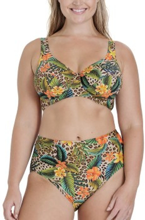 Miss Mary Amazonas Bikini Top Grün geblümt C 75 Damen