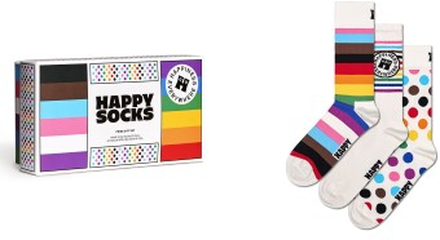 Happy socks Strømper 3P Mix Pride Gift Set Flerfarvet bomuld Str 36/40