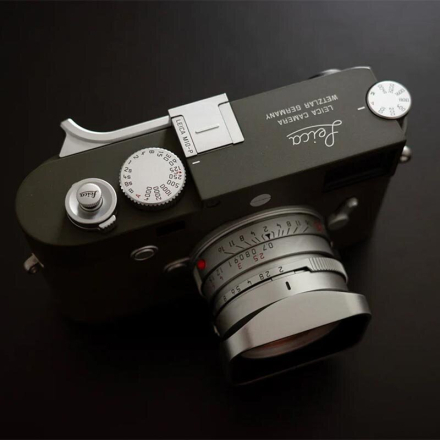 Squarehood For Leica Summicron 35mm Silver, Squarehood