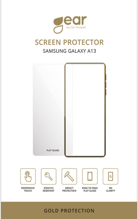 GEAR Glass Prot. Flat 2.5D GOLD Samsung Galaxy A13 5G
