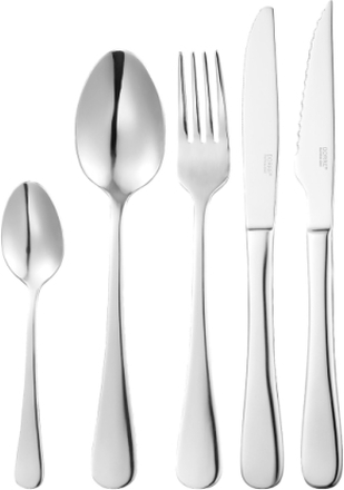 Cutlery Set Classic Set Of 30 Home Tableware Cutlery Cutlery Set Silver Dorre