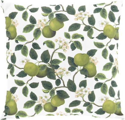 Äppellycka Grön Kuddfodral Arvidssons Textil