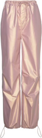 Plain Parachute Pants Sport Trousers Joggers Pink Aim´n