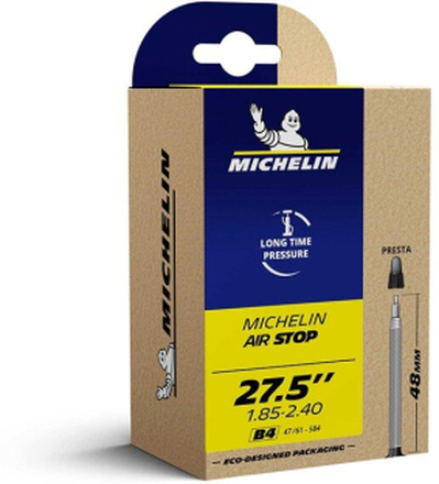 Michelin B4 27.5 x 1.85/2.4 Slang Butyl, 47/61-584, 48 mm presta