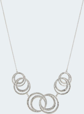 Claris Vienna Jewelry Art Collier mit großen Ringen