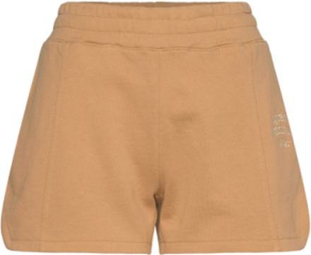 Terry Spring Shorts Sport Shorts Sweat Shorts Brown Casall